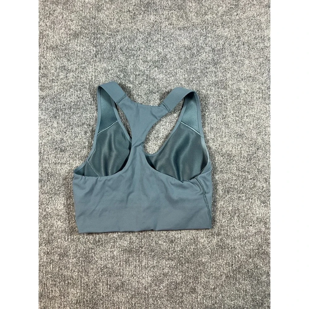 SPANX Core High-impact Stretch-jersey‎ Blue Sports Bra Size XS